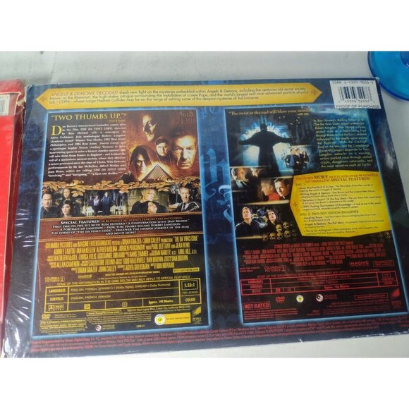 Blown Away Angels & Demons The Da Vinci Code DVD Movie Combo NEW Tom Hanks Jones - Picture 4 of 10